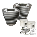 S&S Cyl+pist Kit 3.5" Bore BT84-99 black