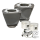 S&S Cyl+pist Kit 3.5" Bore BT84-99 black