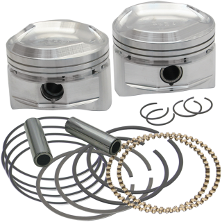 S&S 3.635" piston kit BT84-99 w/SS heads