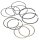 S&S Piston rings 3-5/8" +.010 f/2 cyls.