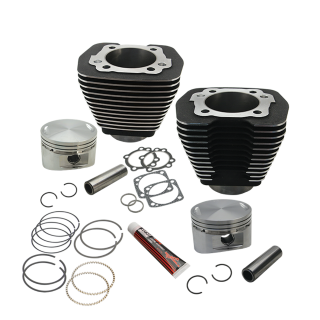 S&S 3-5/8" cyl.kit BT84-99 blk stck head