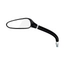 GOLF CLUB MIRROR MATT BLACK,LEFT
