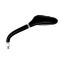 GOLF CLUB MIRROR MATT BLACK,LEFT