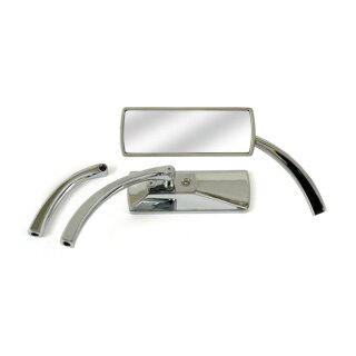 Custom Rectangular mirror. Chrome