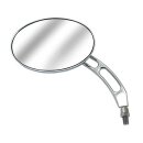 H-D style custom mirror, 10mm. Chrome