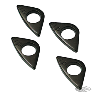 Cyl.base stud spacers BT78-84 black 8pck