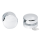 Head bolt covers chrome 4pck