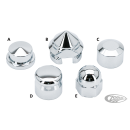 GZP Set/4 Magnetic Flared Headbolt cover