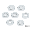 EVO Headbolt washers white plated