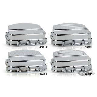 GZP Billet Smooth chrome Panhead rockerc