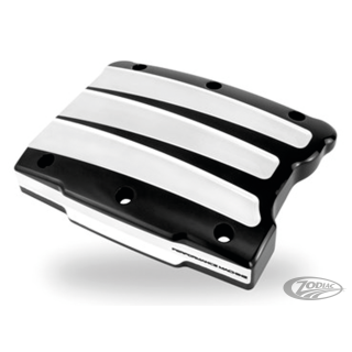 PM Scalloped TC rocker covers Platinum