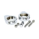 Blinker Halter Kit chrom für Harley Dyna Softail...