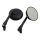 ROUND, ROTATABLE STEM MIRROR SET