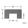 Valve stem lash cap .2756x.355x.160x.080