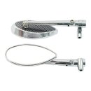 NAUTILEZ MIRROR SET, SHAVED CHECKERED HD
