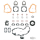 10pck Cyl.head gasket copper 45CI#16768-