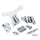 GZP Chrome motor mount kit XL04-up