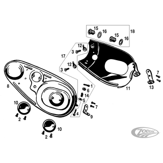 Inspection cover 45CI black