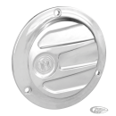 PM Scallop Derby cover Chrome 3-hole