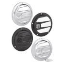 PM Scallop Derby cover Chrome 3-hole