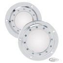 Ricks Billet C-thru derby cover 3-hole