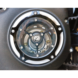 RSD COVER DERBY CLARITY 5 hole chrome