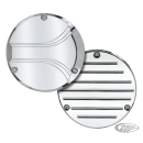 GZP Chrome billet Crested derbycover BT7
