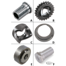 GZP Sprocket shaft nut BT91-06 #40392