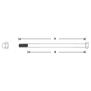 GZP 25mm Extended crankshaft nut # 40392