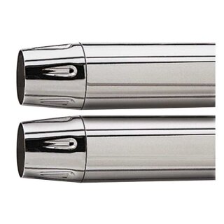 V&H HOT TIPS, TAPER CHROME BILLET ALU