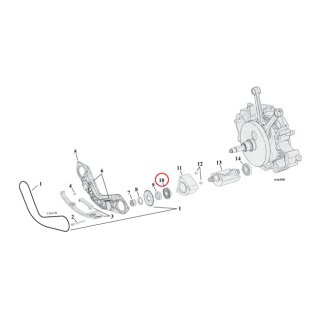 Outer bearing, balancers