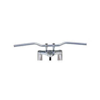 TRW 1" Streetfighter handlebar alu-look 2.75" rise ABE