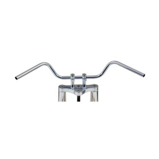 TRW 1" Mystic High handlebar chrome 5.5" rise ABE