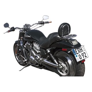 TRW 1" Roadstar Wide handlebar chrome 3" rise ABE