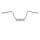 TRW, 1" Apehanger handlebar. Chrome 10" rise ABE