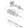 10pck #10-24x9/16" Grd5 hex head bolt