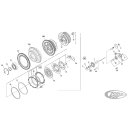 Retaining ring Clutch Shell bearing