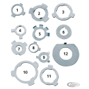 GZP 10pck Clutch hub tab washer BT41-84