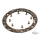 Alto backing plate w/rivets BT41-83