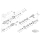 5pck Thrust washer pushrod end