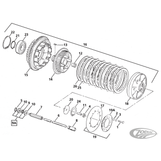 Clutch pressure plate BT84-89