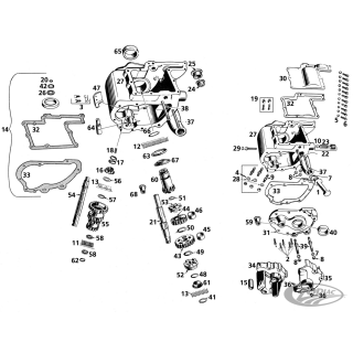 Bushing reverse gear 45CI