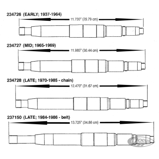 Andrews mainshaft BT41-64