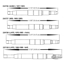 Andrews mainshaft 65-69 #35039-65T