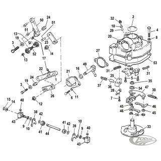 Spring set shift pawl carrier BT79-86