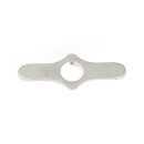 Springer lockplate fork stem nut