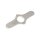 Springer lockplate fork stem nut