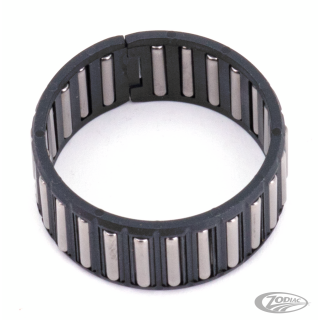Split cage needle bearing main & counter