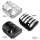 PM Scallop 5-sp Transcover 00-06 Chrome