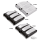 PM Scallop trans cover FLH/T17-UP Chrome